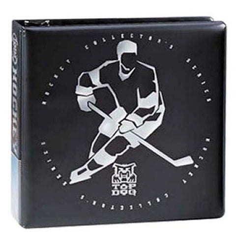 Ultra Pro Album - 3" Top Dog Hockey (Black)