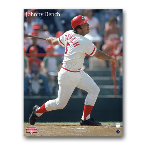 22x28 MLB Cincinnati Reds Johnny Bench Photo