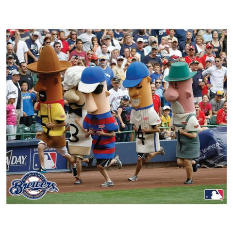 Brewers Sausage Guys Canvas 8x10