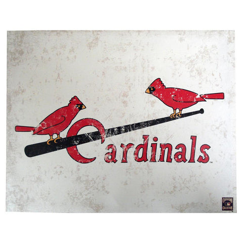 22x28 MLB St Louis Cardinals Vintage Logo