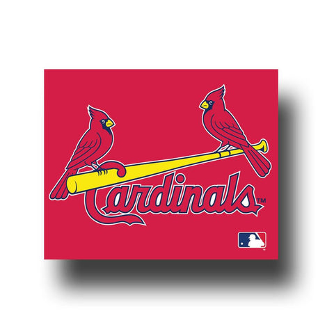MLB St. Louis Cardinals Artissimo Logo 8x10 Canvas