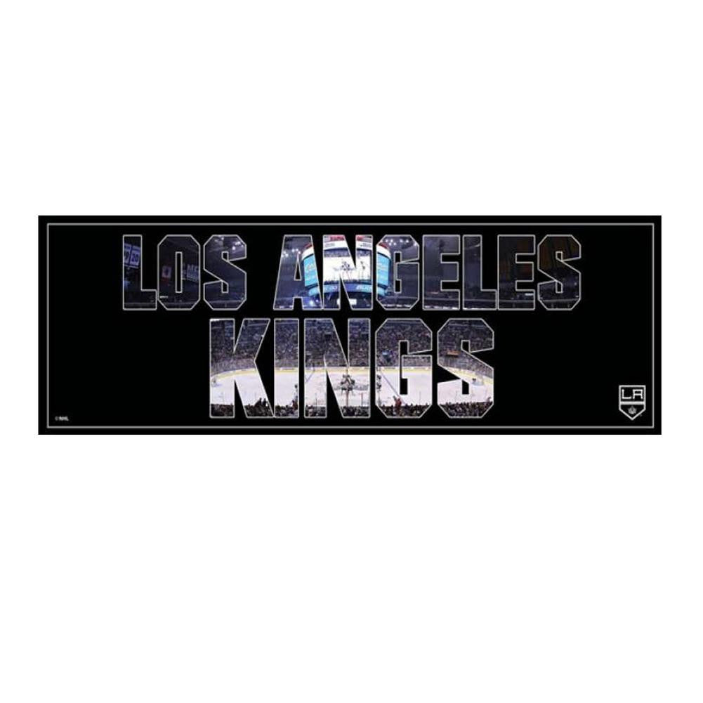 NHL Las Angeles Kings Team Pride Art 12x36