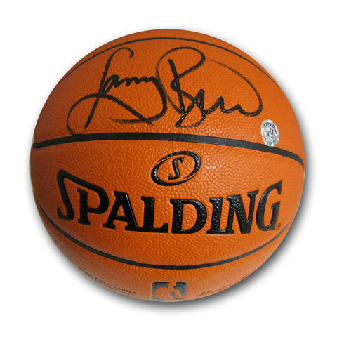 Autographed Larry Bird Spalding Nike Elite Basketball