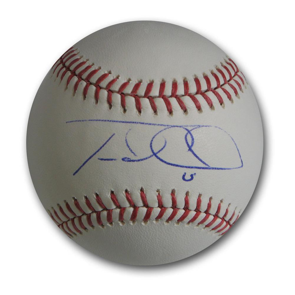 Autographed Travis DArnaud Official Major League Baseball.