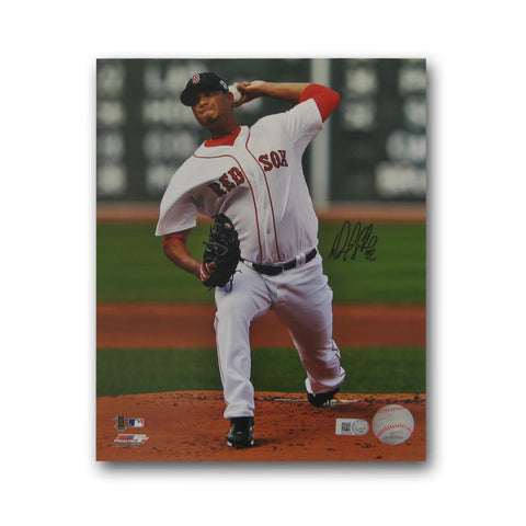 Autographed Felix Doubrant 2013 World Series Unframed 8x10 Photo.