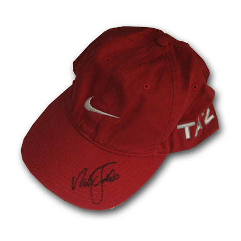 Autographed Nick Faldo Game Used Hat