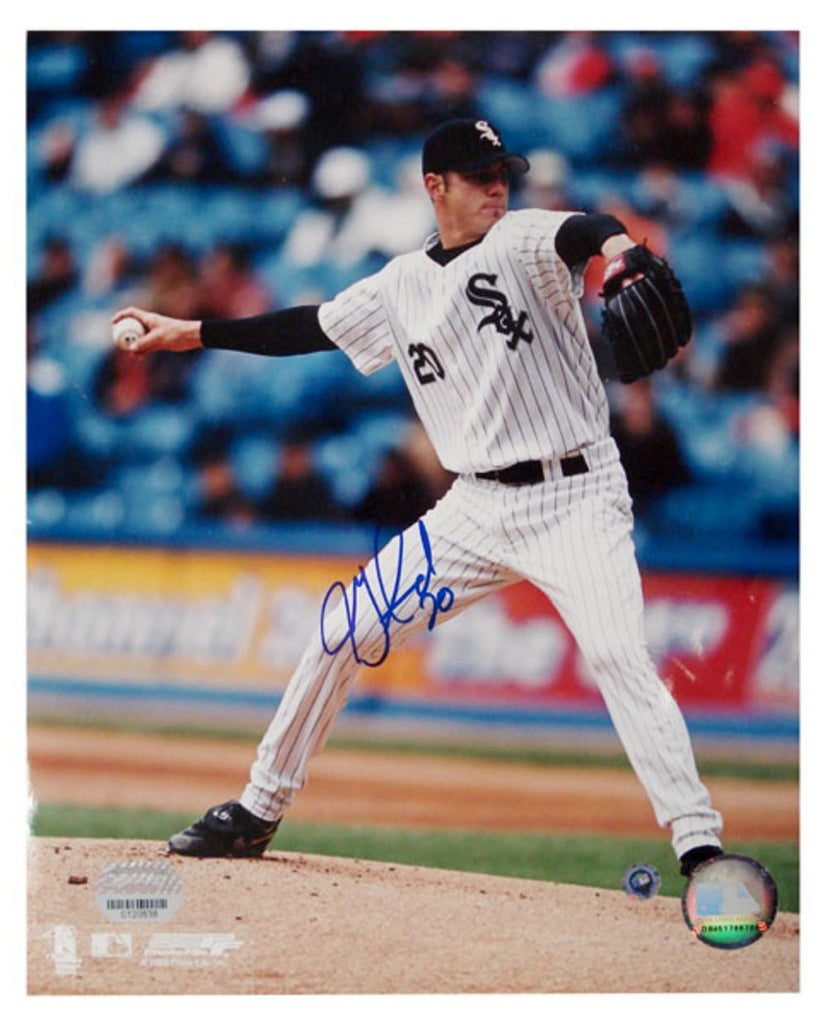 Autographed Jon Garland 8x10 Unframed Photo