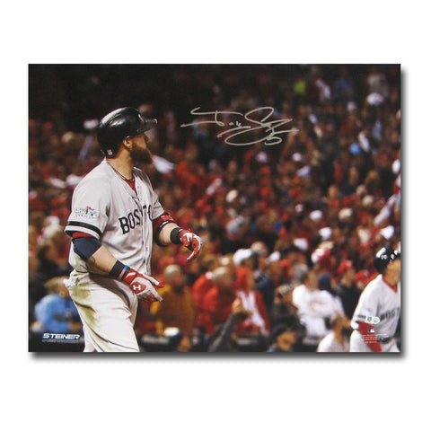 Autographed Jonny Gomes 16x20 inch unframed 2013 World Series photo