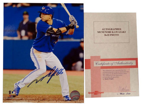 Autographed Munenori Kawasaki 8x10 Unframed Photo