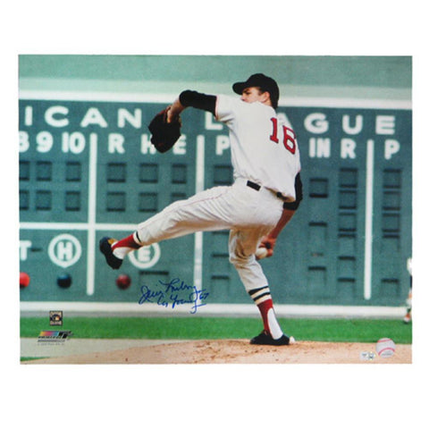 Autographed Jim Lonborg 16-By-20-Inch Unframed Horizontal Photograph Inscribed Cy Young 67 (MLB Authenticated)