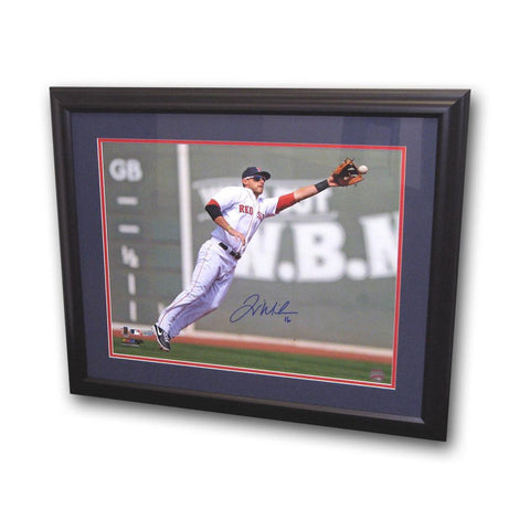 Autographed Will Middlebrooks 16x20 Framed Fielding Photo