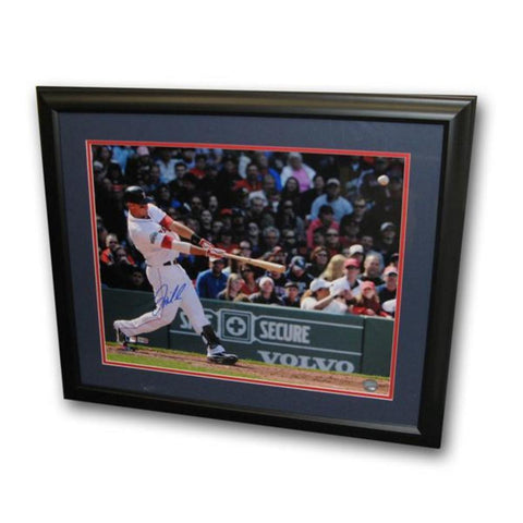 Autographed Will Middlebrooks 16X20 Inch Grand Slam Framed Photo (MLB Authenticated)