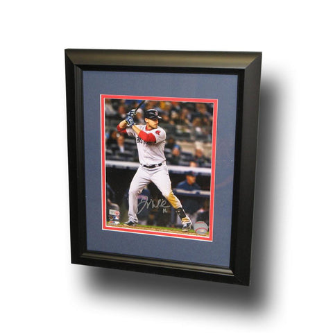 Autographed Will Middlebrooks 8-by-10 Inch Framed Batting Photo