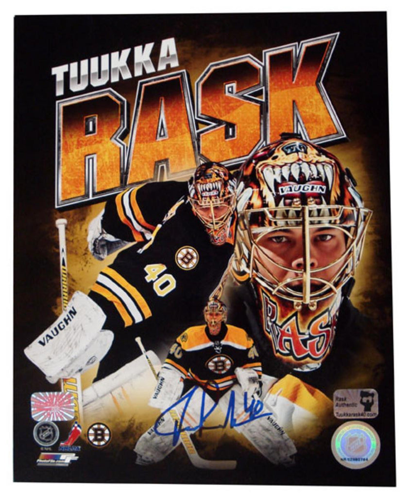 Autographed Tuuka Rask 'Action' 8x10 Unframed Photo