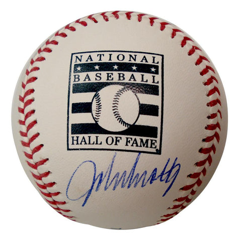 Autographed John Smoltz Hall of Fame Baseball