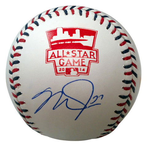 Autographed Mike Trout Inscribed All-Star Baseball