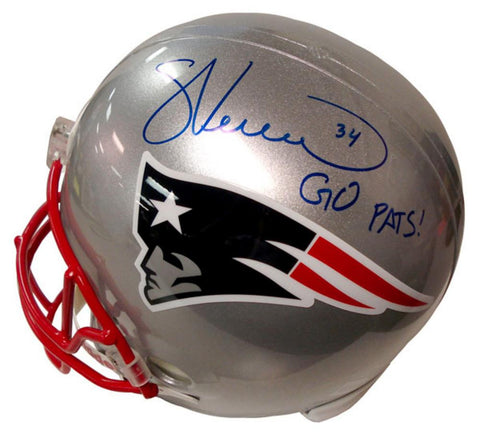 Autographed Shane Vereen New England Patriots Full Size Replica Helmet.