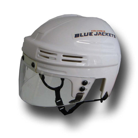Bauer NHL Player Mini Helmet - Columbus Blue Jackets - White