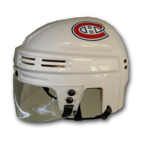 Official NHL Licensed Mini Player Helmets - Montreal Canadiens (White)