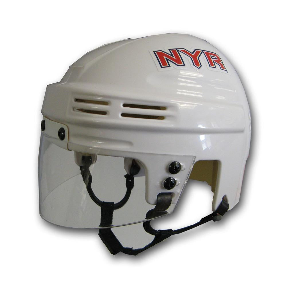 Official NHL Licensed Mini Player Helmets - New York Rangers