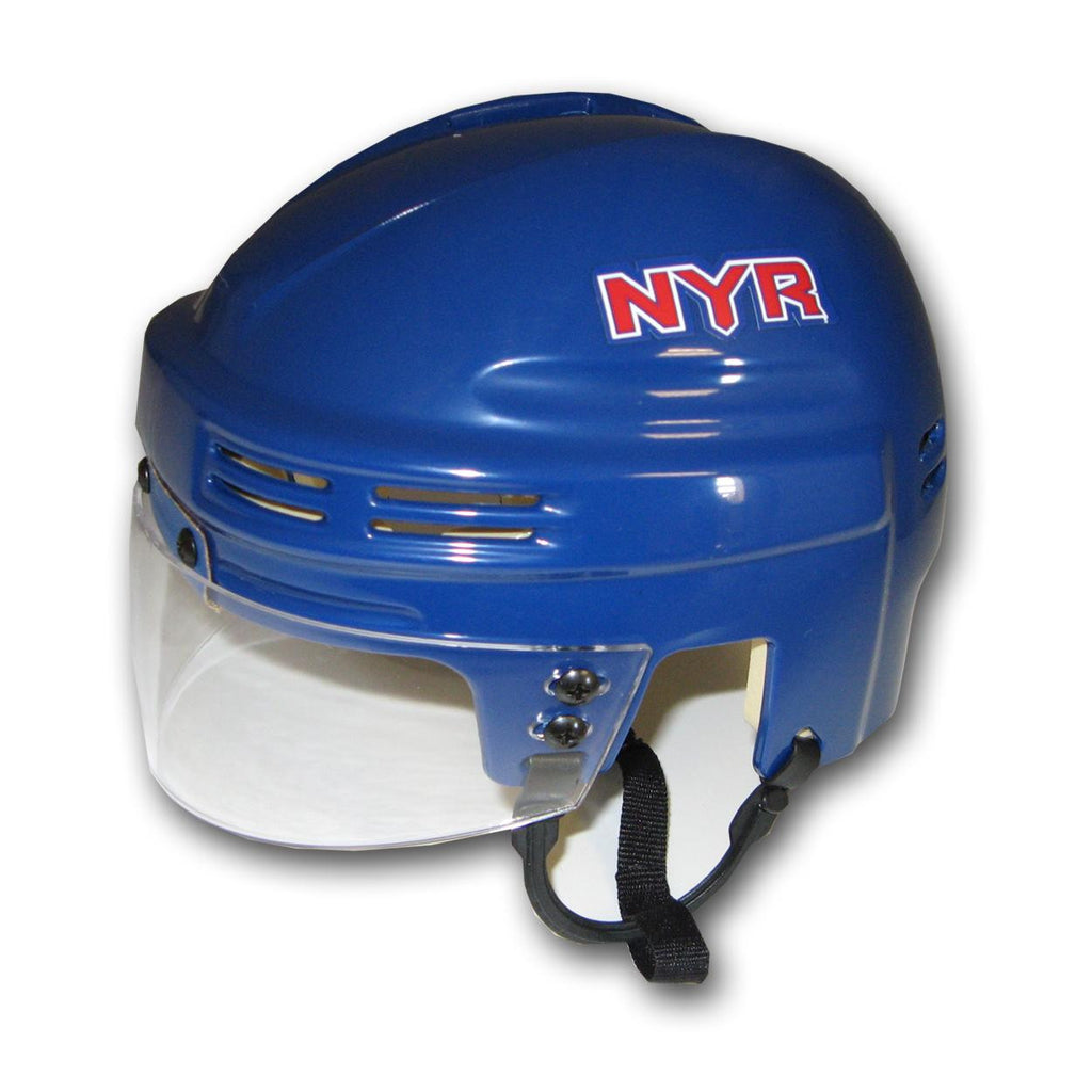 Official NHL Licensed Mini Player Helmets - New York Rangers
