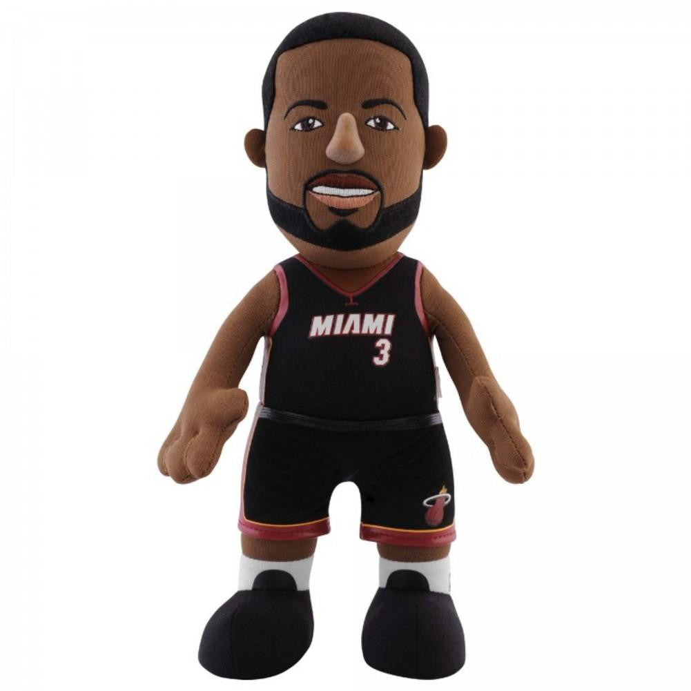 NBA Player 10" Plush Doll Heat Wade (black)