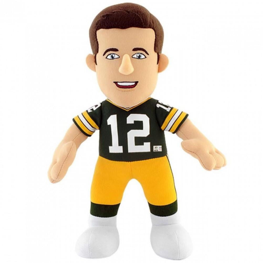 NFL Player 10" Plush Doll Packers Rodgers Brown