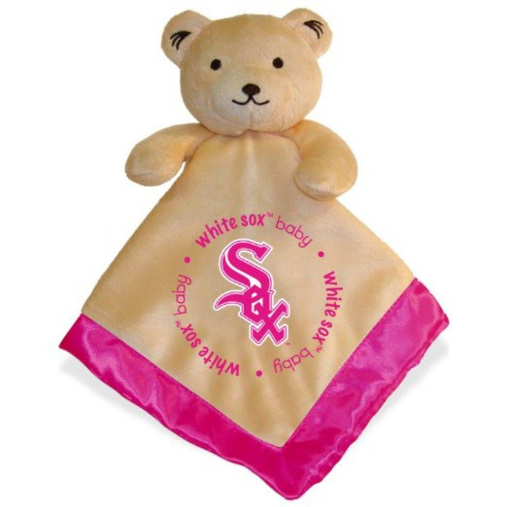 Baby Fanatic Pink Trimmed Snuggle Bear  Chicago White Sox