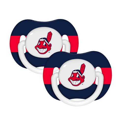 2-Pack Pacifiers - Cleveland Indians