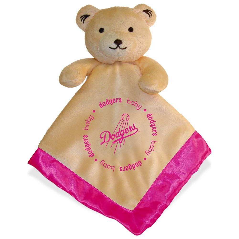 Baby Fanatic Pink Trimmed Snuggle Bear Los Angeles Dodgers