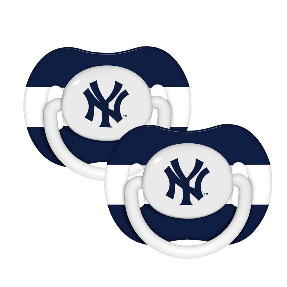 2-Pack Pacifiers - New York Yankees