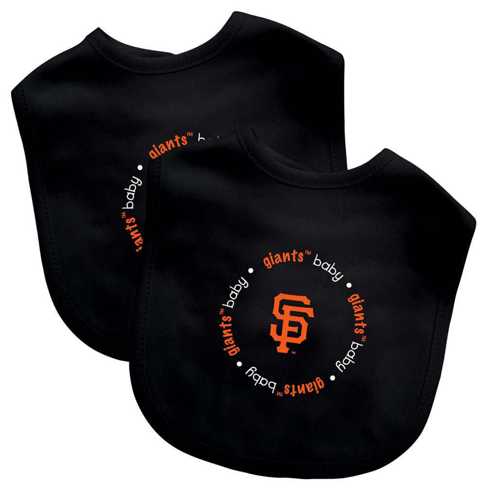 Baby Fanatic 2-Pack Baby Bibs MLB San Francisco Giants
