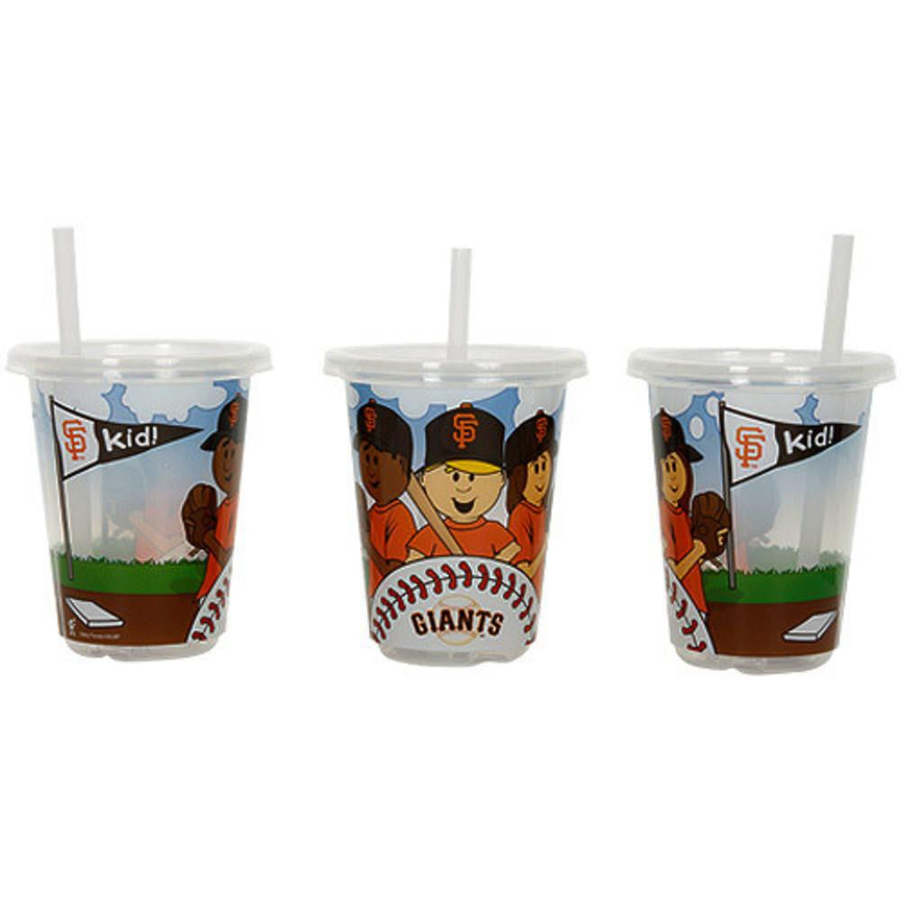 Baby Fanatic Sip N Go 3 Pack of Cups - San Francisco Giants