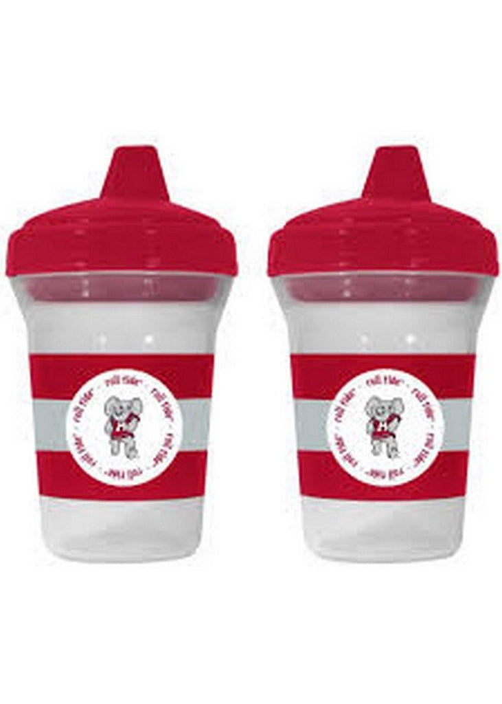 Baby Fanatic 2-Pack Sippy Cups NCAA University of Alabama