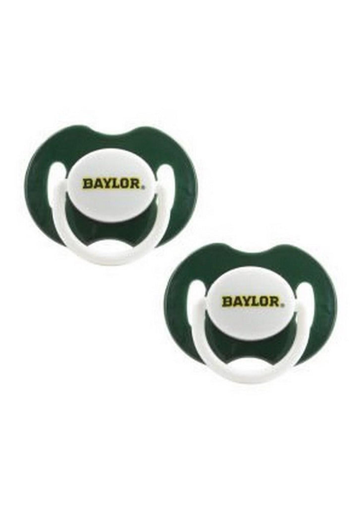 Baby Fanatic 2-Pack Pacifiers NCAA Baylor University