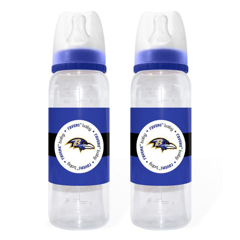 Baby Fanatic 2-Pack of Bottles - Baltimore Ravens