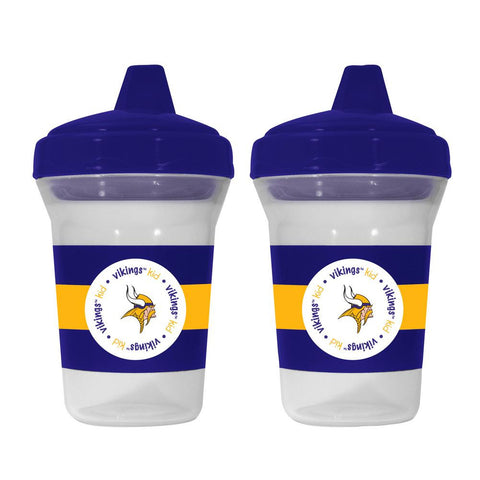 Baby Fanatic 2-Pack Sippy Cups - Minnesota Vikings