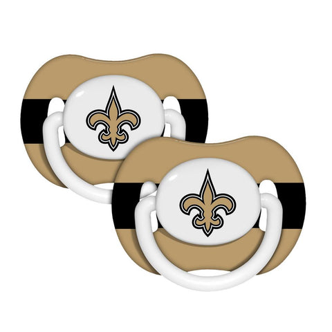 2-Pack Pacifiers - New Orleans Saints