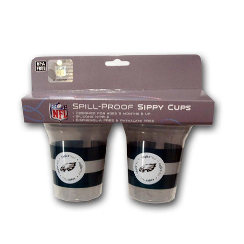 Baby Fanatic 2-Pack Sippy Cups - Philadelphia Eagles