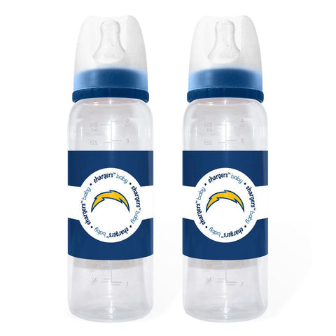 Baby Fanatic NFL San Diego Chargers 2-Pack Baby Bottles