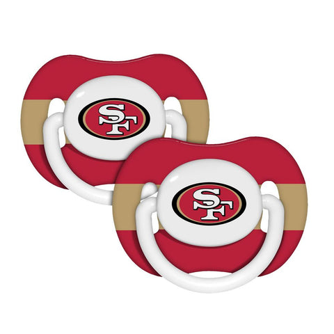 2 pack Pacifiers - San Francisco 49ers