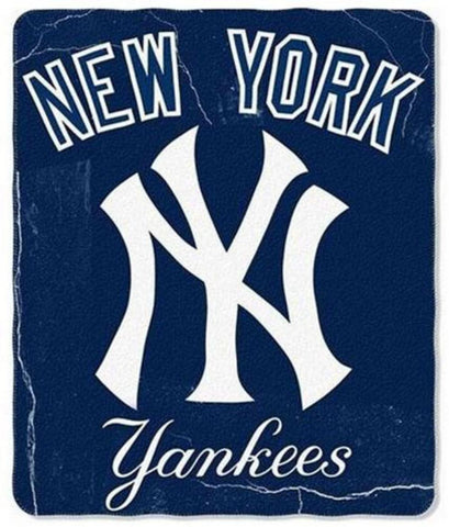 MLB New York Yankees 50x60 Mark Series Fleece Throw