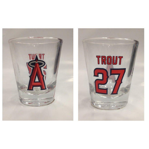 MLB Anaheim Angels Mike Trout Shot Glass