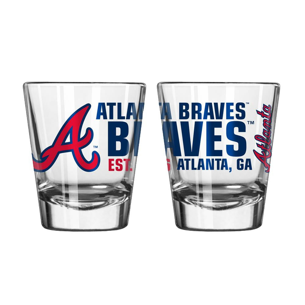 Boelter 2oz Spirit Shot Glass  Atlanta Braves