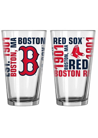 Boelter 16oz Spirit Pint Glass  Boston Red Sox
