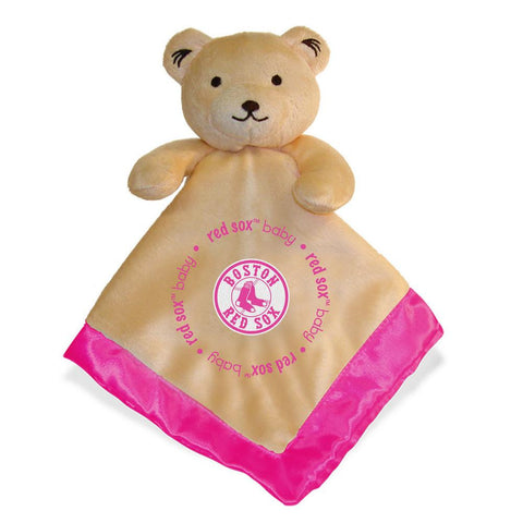 Baby Fanatic Pink Snuggle Bear-Boston Red Sox