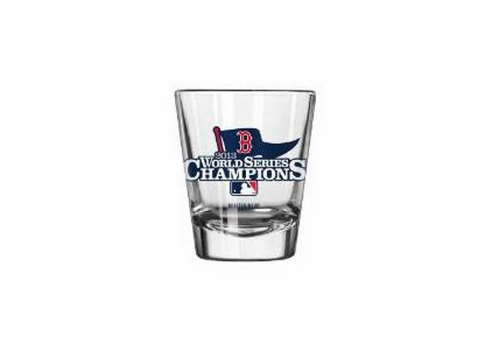 MLB 2013 World Series Champion Satin Etched Shot Glass  2-Ounce