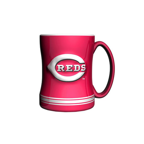 Boelter Boxed Relief Sculpted Mug - Cincinnati Reds