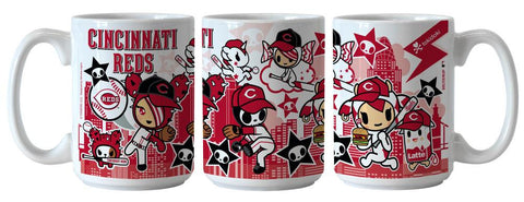 MLB Cincinnati Reds Tokidoki Coffee Mug