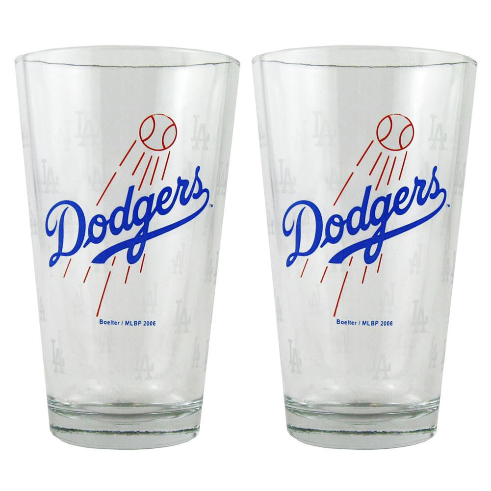Boelter Pint Glass 2-Pack - Los Angeles Dodgers